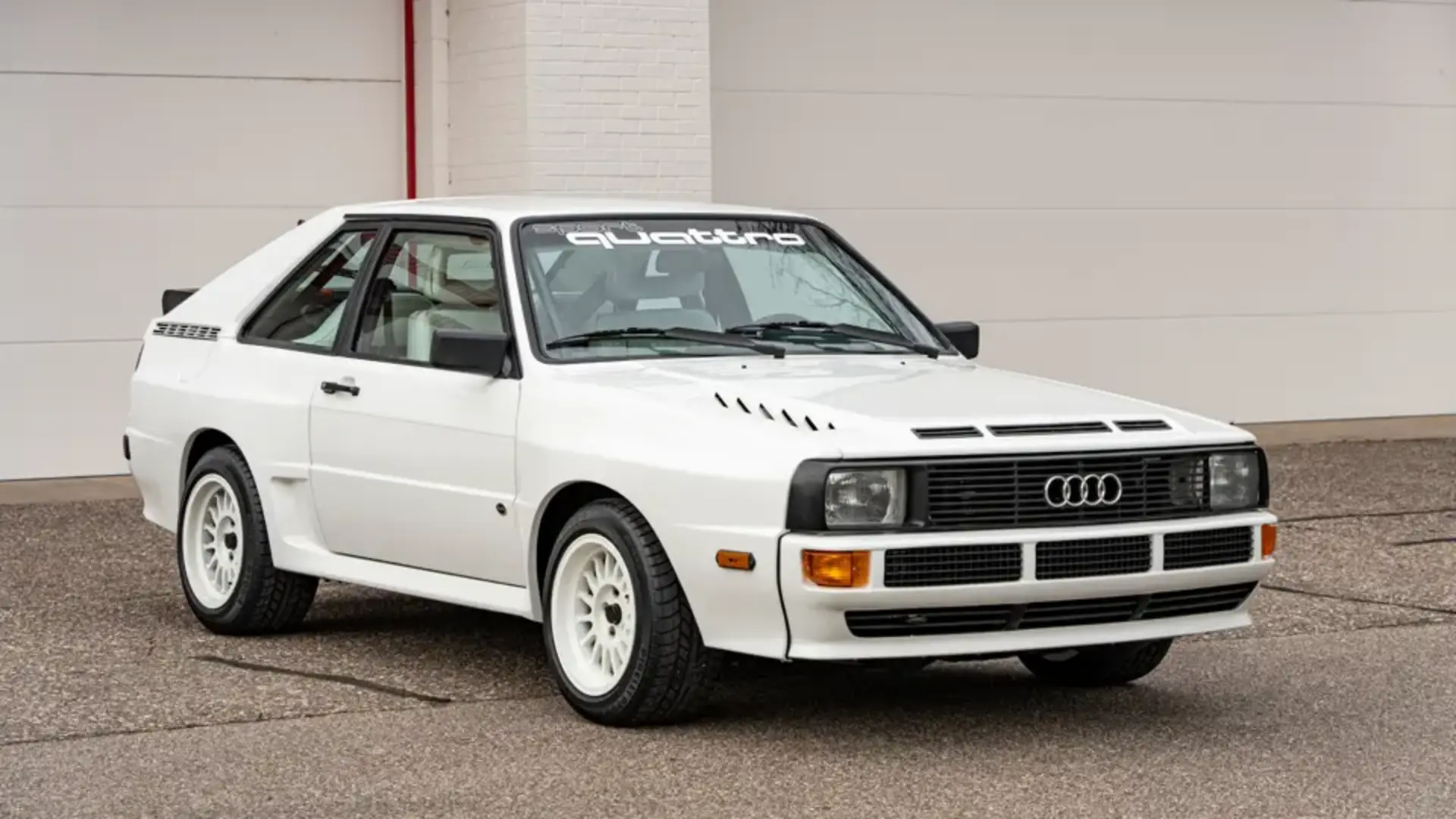 Un’Audi quattro un po’ particolare